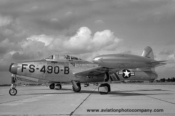 USAF Republic F-84C Thunderjet 47-1490