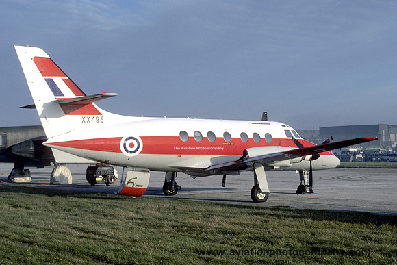 RAF 6 FTS Handley Page Jetstream T.1 XX495 (1993)
