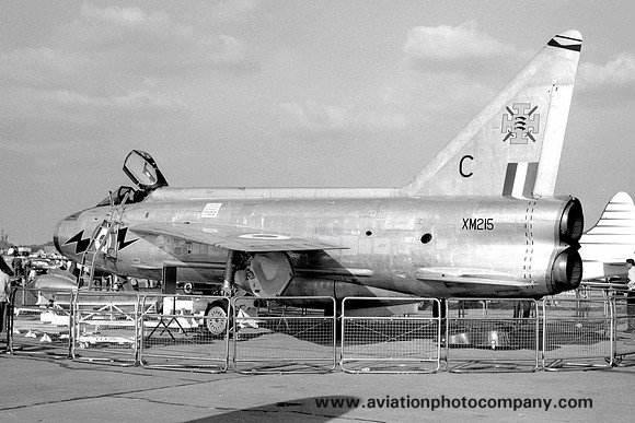 RAF 111 Squadron English Electric Lightning F.1A XM215/C