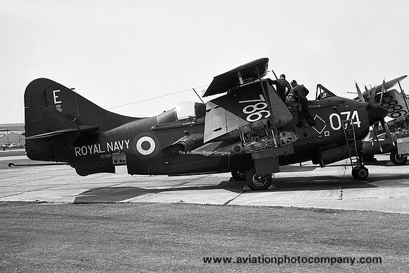 Royal Navy 849 Squadron Fairey Gannet C.7 XG786/E074 (1968)