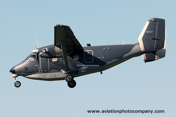 USAF PZL C-145A Combat Coyote 09-0317 at Prestwick (2012)