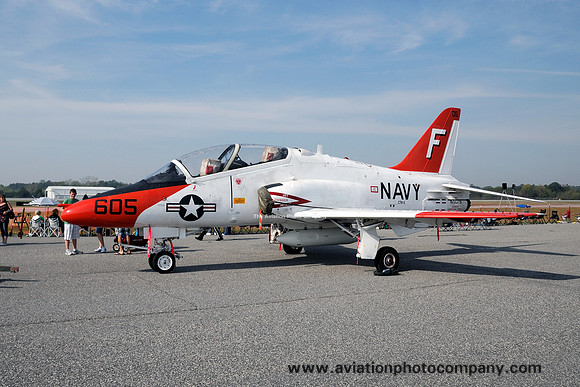 US Navy CTW-6 McDonnell Douglas T-45C Goshawk 165079/F-605 at Columbus AP (2012)