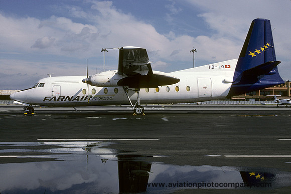 Farnair Europe Fokker F-27-500 HB-ILQ (1999)