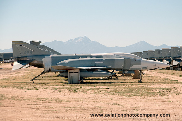 USAF McDonnell RF-4C Phantom 66-0428 stored at AMARG Davis Monthan (2013)