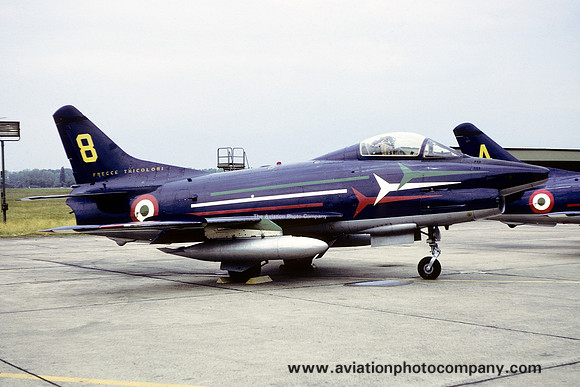 Italian Air Force Frecce Tricolori FIAT G-91P "8" (1981)