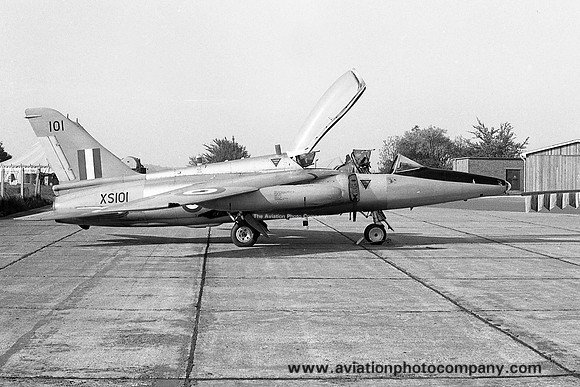 RAF 4 FTS Folland Gnat T.1 XS101