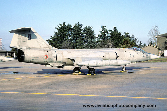 Italian Air Force 4 Stormo Lockheed F-104S ASA-M Starfighter MM6914/4-01 (2003)