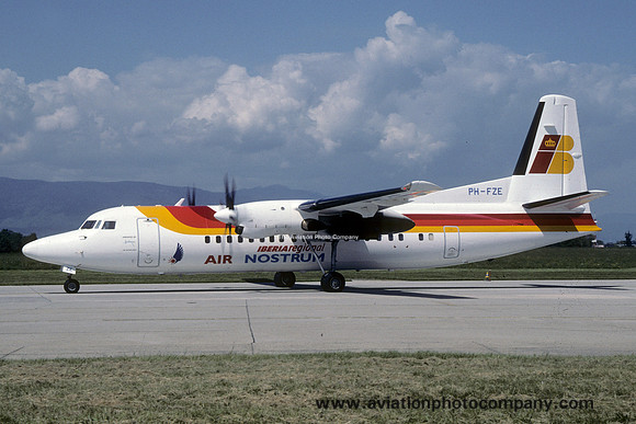 Iberia Regional/Air Nostrum Fokker F-50 PH-FZE (2000)