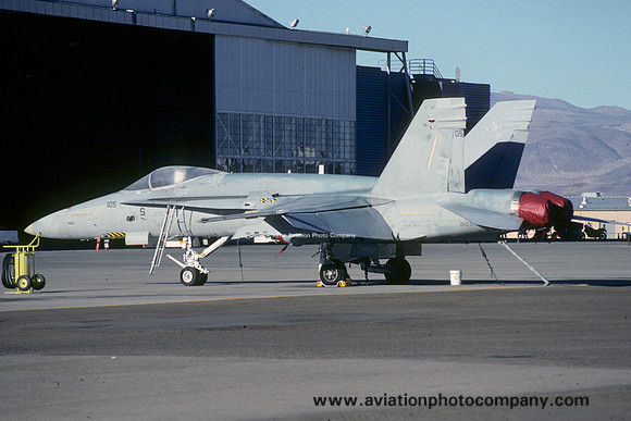 US Navy NWC McDonnell Douglas F/A-18A Hornet 162352/105 (1990)
