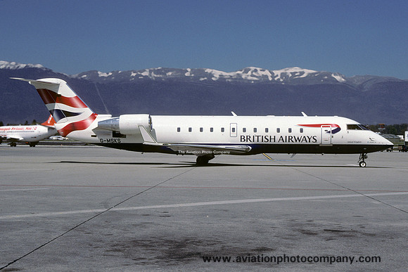 British Airways/Maersk Air Canadair CRJ-200 G-MSKS (2000)