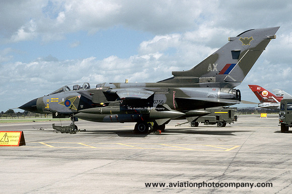 RAF 9 Squadron Panavia Tornado GR.1 ZG756/AX (1992)