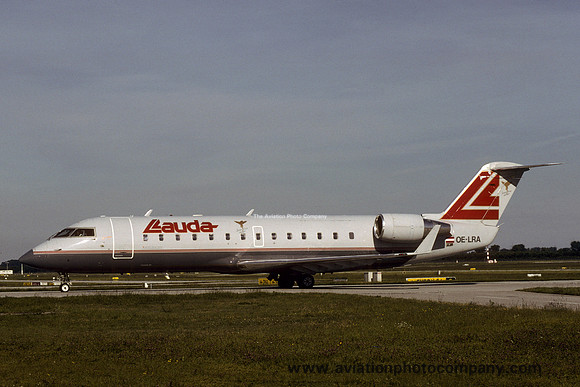 Lauda Canadair CRJ-100 OE-LRA at Munich (2000)