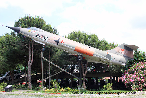 Turkish Air Force Lockheed F-104 Starfighter 62-733 at the Askeri Museum (2015)
