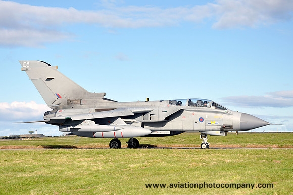 RAF Panavia Tornado GR.4 ZD847/108 at RAF Lossiemouth (2012)