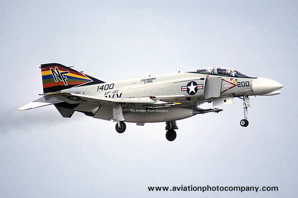 US Navy VF-151 McDonnell F-4N Phantom 151400/NF-200 (1977)