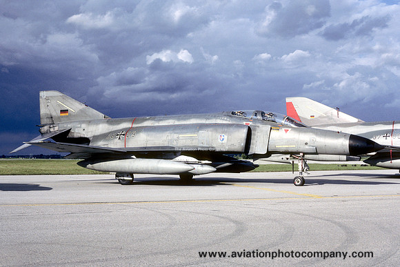 West German Air Force JBG36 McDonnell F-4F Phantom 38+29 (1988)