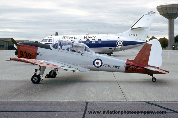 Royal Navy BRNC DHC-1 Chipmunk T.10 WB657 (1993)