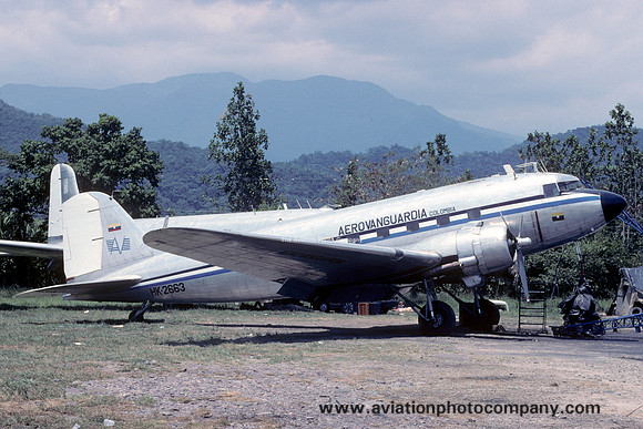 Aerovanguardia Colombia Douglas C-47 Dakota HK-2663 (2000)