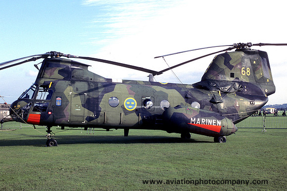 Swedish Navy Vertol 107 4068 (1988)