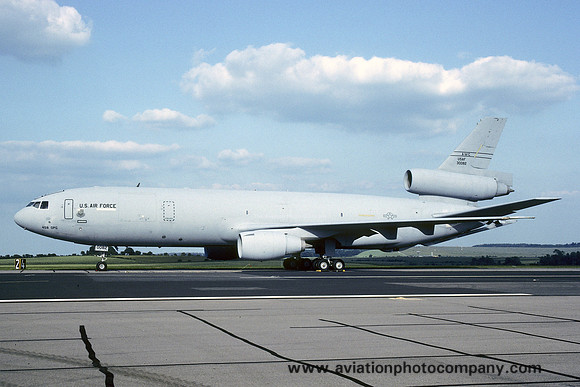 USAF 459 OPG Douglas KC-10A Extender 83-0082 at the International Air Tattoo Boscombe Down (1992)
