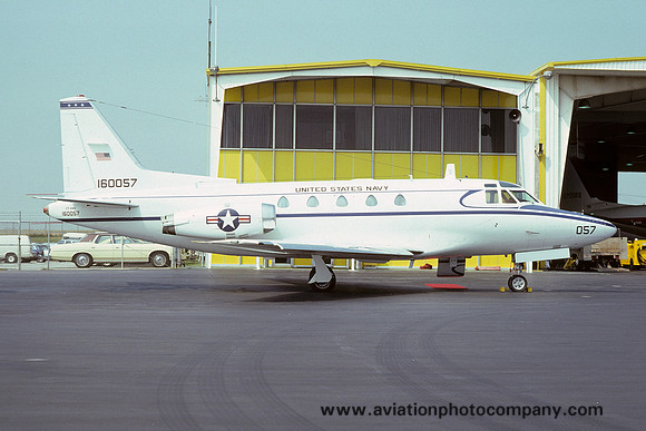 US Navy North American CT-39G Sabreliner 160057 (1977)