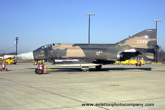 USAF Alabama ANG 160 TRS McDonnell RF-4C Phantom 65-0945 (1974)