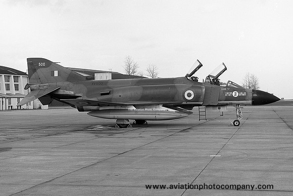 RAF 54 Squadron McDonnell F-4M Phantom FGR.2 XV500 (1971)