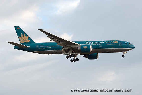 Vietnam Airlines Boeing 777-200ER VN-A150 at Frankfurt (2015)