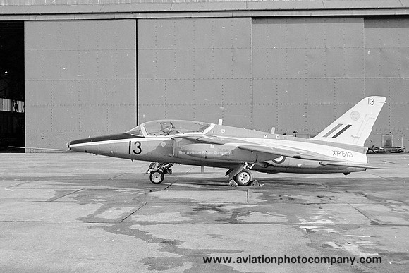 RAF Folland Gnat T.1 XP513 (1979)