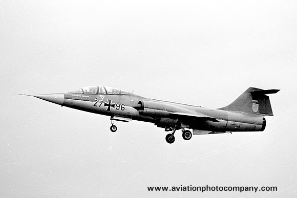 West German Air Force WS10 Lockheed/Fokker TF-104G Starfighter 27+96