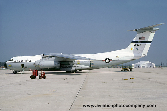 USAF 437 MAW Lockheed C-141A Starlifter 66-0203 (1980)