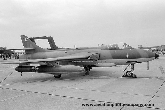 RAF 1 TWU Hawker Hunter F.6A XE608/12 (1979)