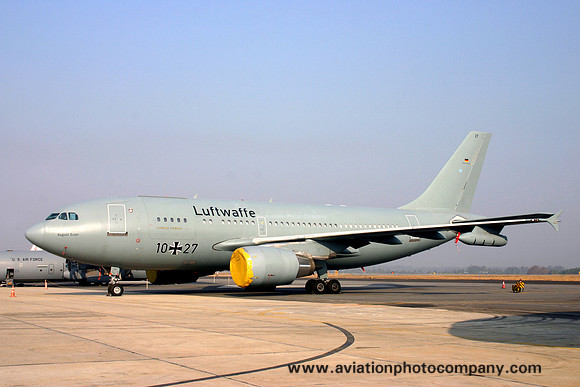 German Air Force FBS Airbus A310-304MRTT 10+27 at Aero India (2009)