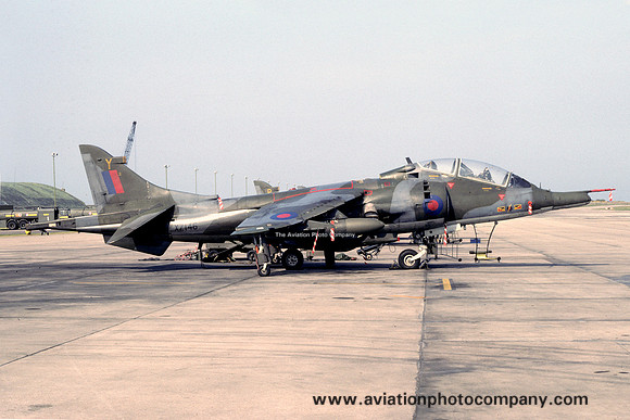 RAF 4 Squadron Hawker Siddley Harrier T.4 XZ146/Y (1984)