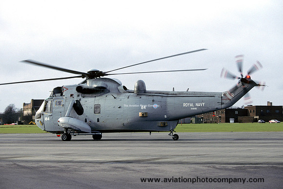 Royal Navy 849 Squadron Westland Sea King AEW.2A XV649 (1992)