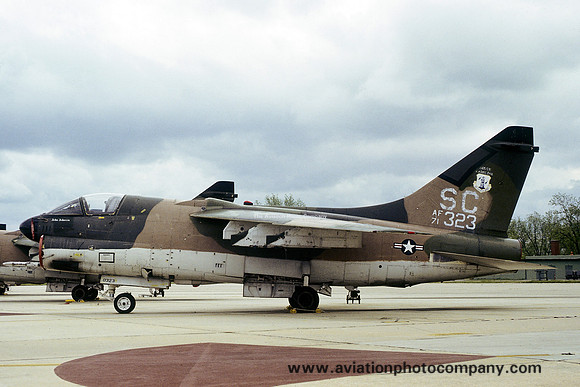 USAF South Carolina ANG 157 TFS LTV A-7D Corsair 71-0323 (1979)