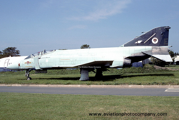 RAF McDonnell F-4J Phantom ZE353 at the Manston Fire School (1993)