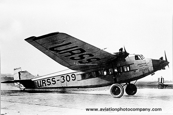 Aeroflot Tupolev ANT-9 URSS-309