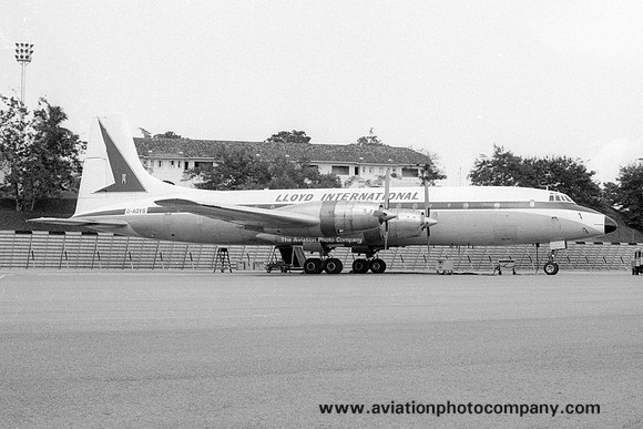Lloyd International Bristol Britannia G-AOVS (1966)