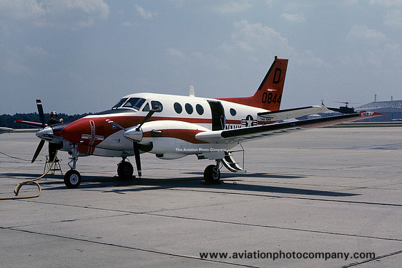 US Navy TAW-4 Beech T-44A Pegasus 160844/D (1977)