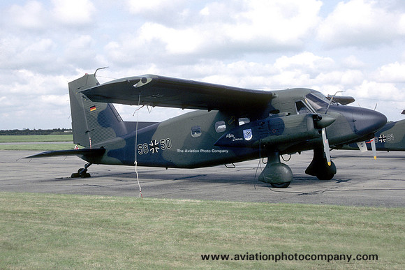 West German Air Force JBG34 Dornier Do28D 58+50 (1988)