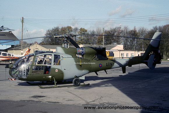 AAC 655 Squadron Westland Gazelle AH.1 ZB684 (1992)