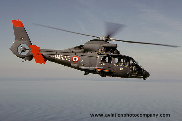 French Navy Aerospatiale SA.365N 19