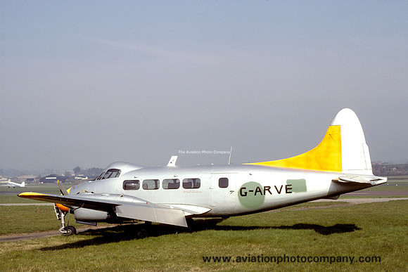 Ex IAAC De Havilland Dove 8 G-ARVE (1982)