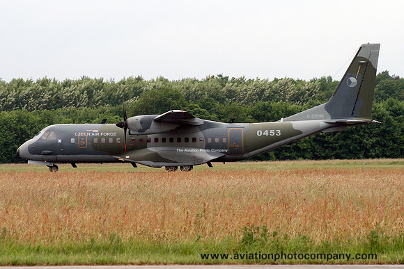 Czech Air Force CASA C-295M 0453 at the Volkel Airshow (2013)