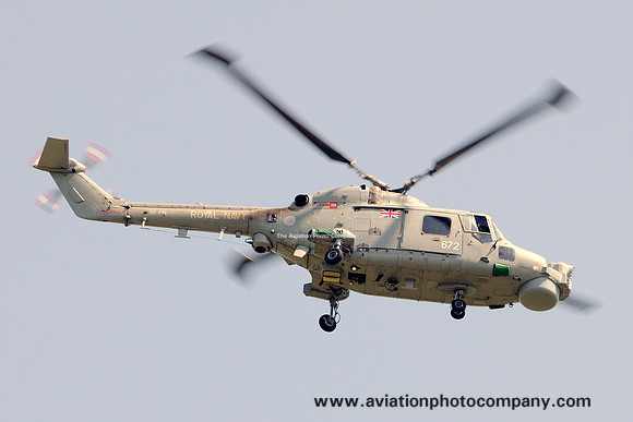 Royal Navy 702 Squadron Westland Lynx HMA.8 XZ719/672 at the Waddington Airshow (2013)