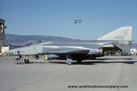 USAF Nevada ANG 192 TRS McDonnell RF-4C Phantom 68-0953 (1991)