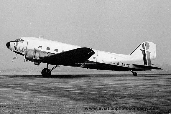 Intra Airways Douglas C-47 Dakota G-AMPY (1978)