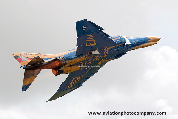 German Air Force JG71 McDonnell F-4F 37+01 at the Phantom Pharewell Wittmund (2013)