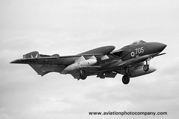 Royal Navy 766 Squadron De Havilland Sea Vixen FAW.2 XJ521/VL705 (1969)